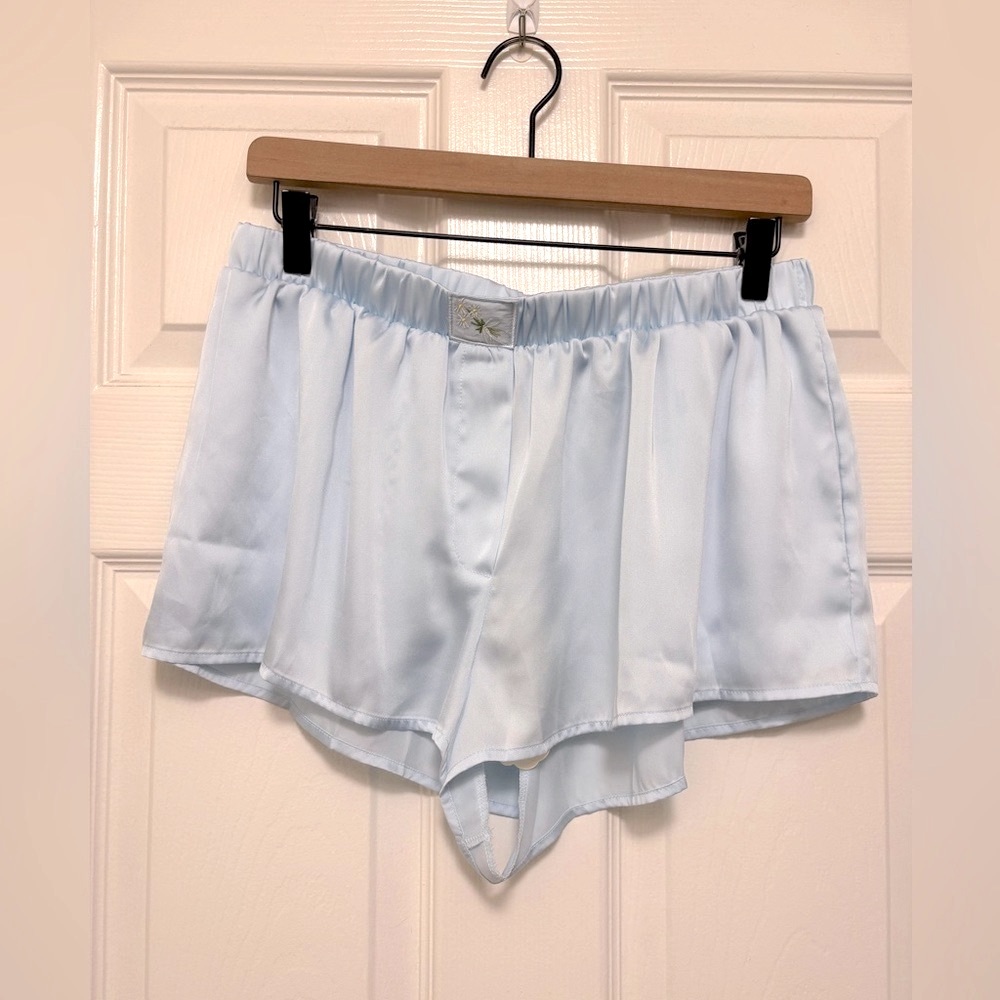 For Love And Lemons Light Blue Pajama Bottoms - Picture 6 of 13